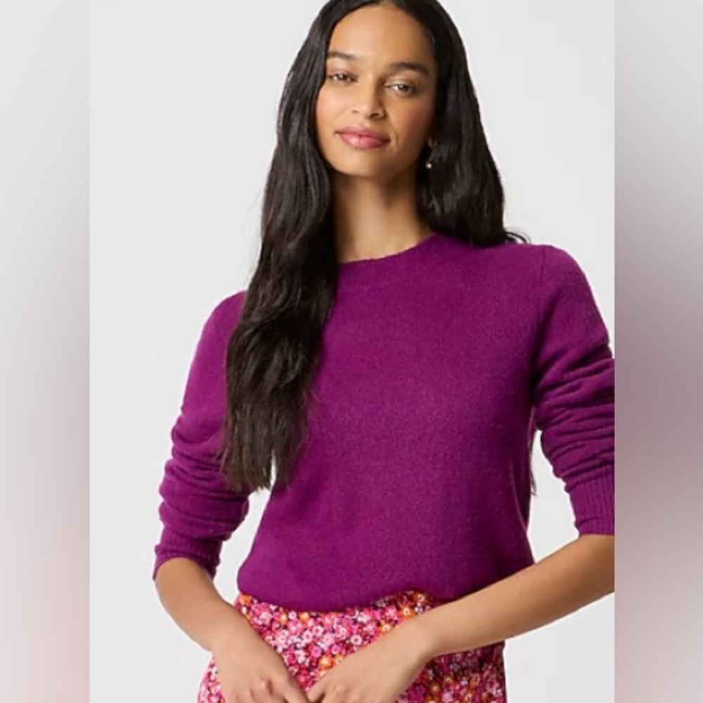 J. Crew Factory Crewneck Sweater in Extra Soft Yarn - Picture 12 of 14
